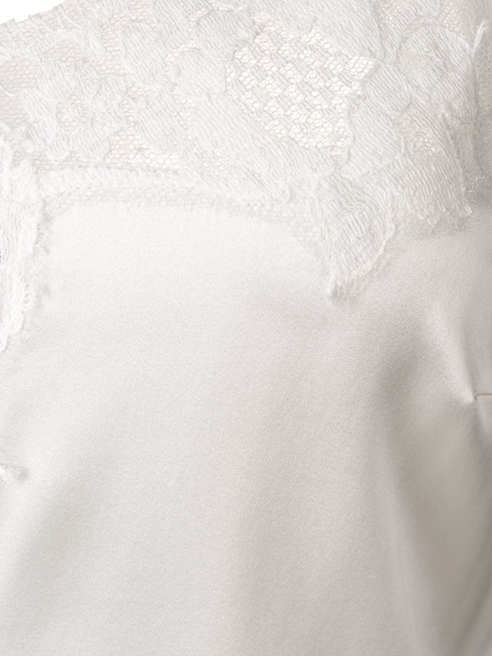 LACE-DETAIL SATIN CAMISOLE TOP