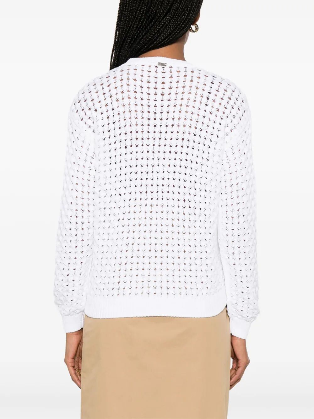 OPEN-KNIT SWEATER