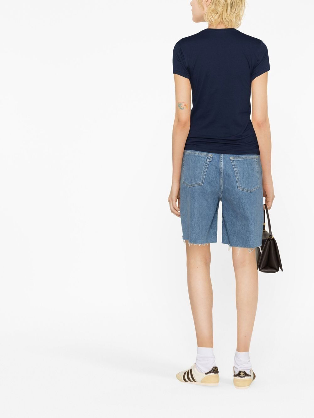 COTTON JERSEY CREWNECK T-SHIRT