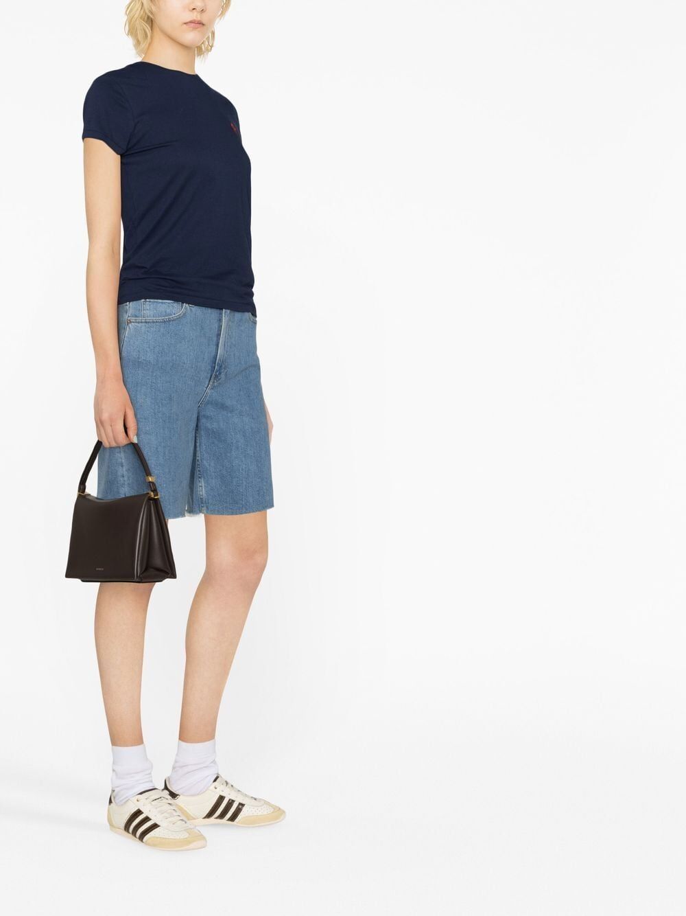 COTTON JERSEY CREWNECK T-SHIRT