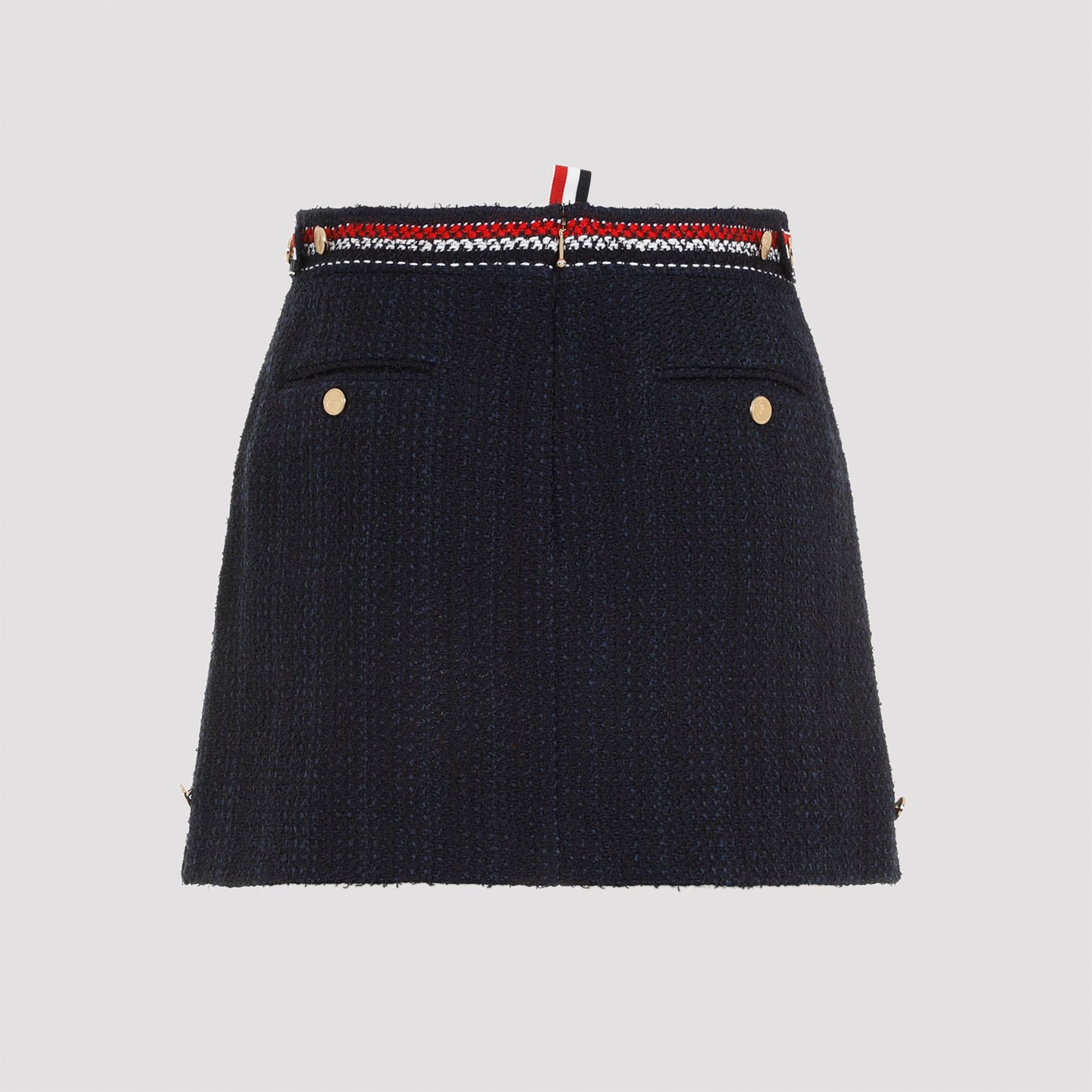 Thigh Length Side Tab Skirt
