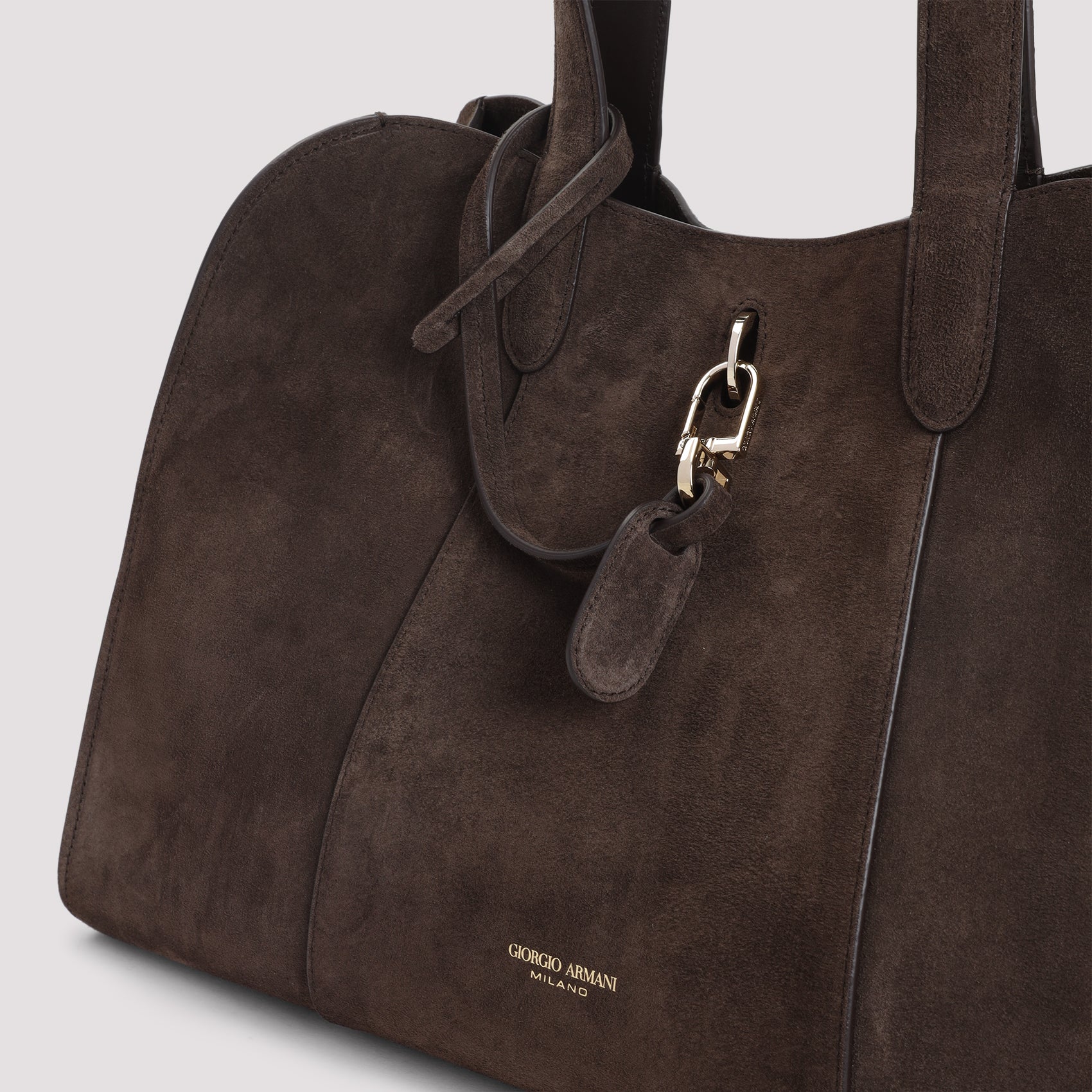 Suede Calf Leather Handbag