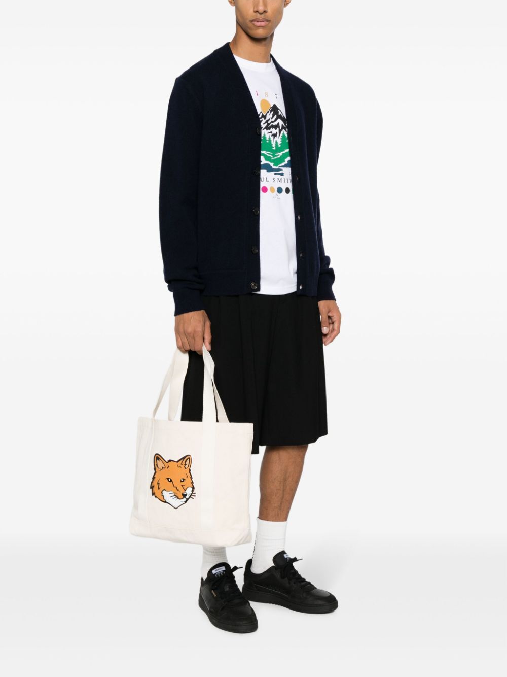 FOX HEAD TOTE BAG