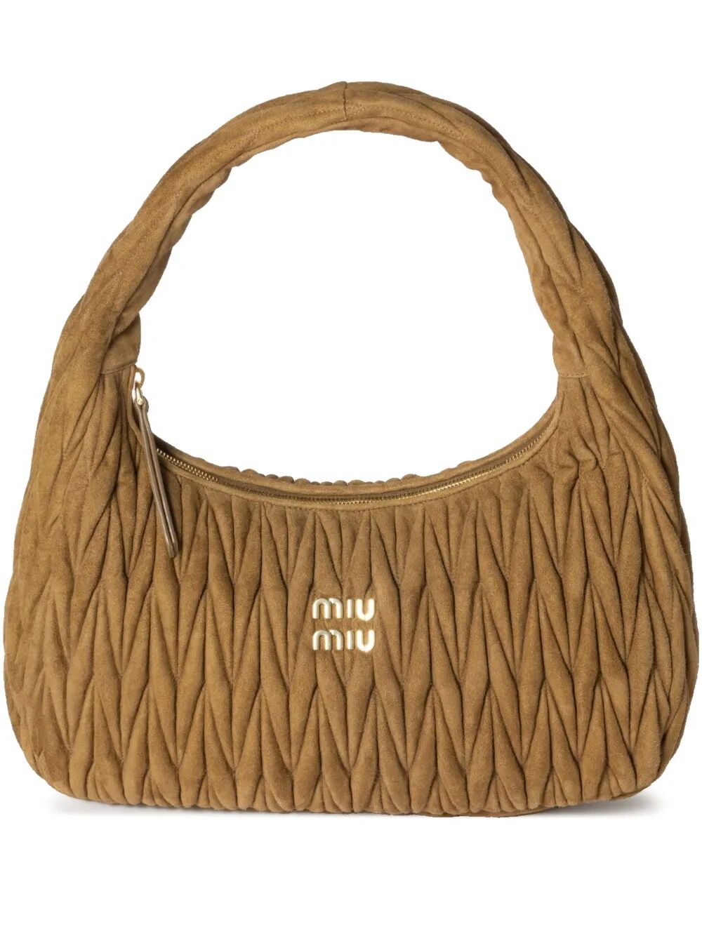 WANDER EXTRA-LARGE MATELASSÉ SUEDE BAG