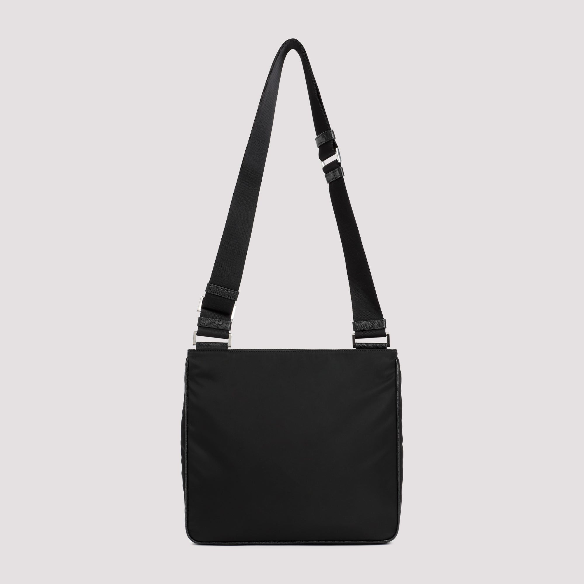Re-Nylon and Saffiano shoulder bag