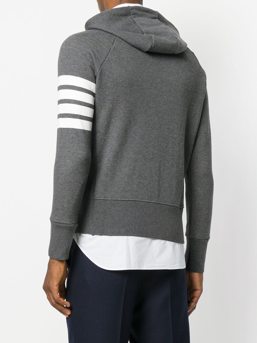 CLASSIC LOOPBACK 4-BAR ZIP HOODIE