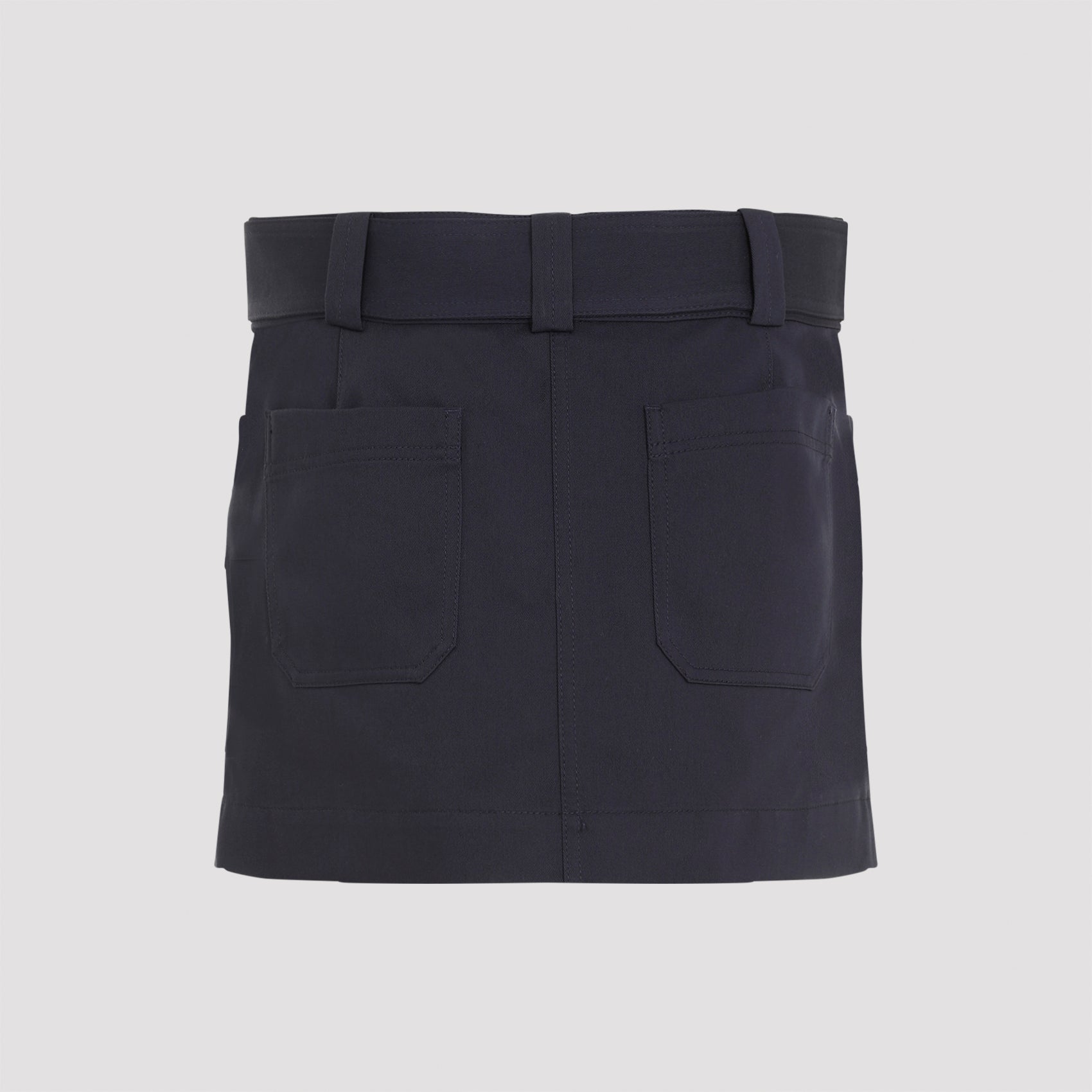 Cotton Mini Skirt