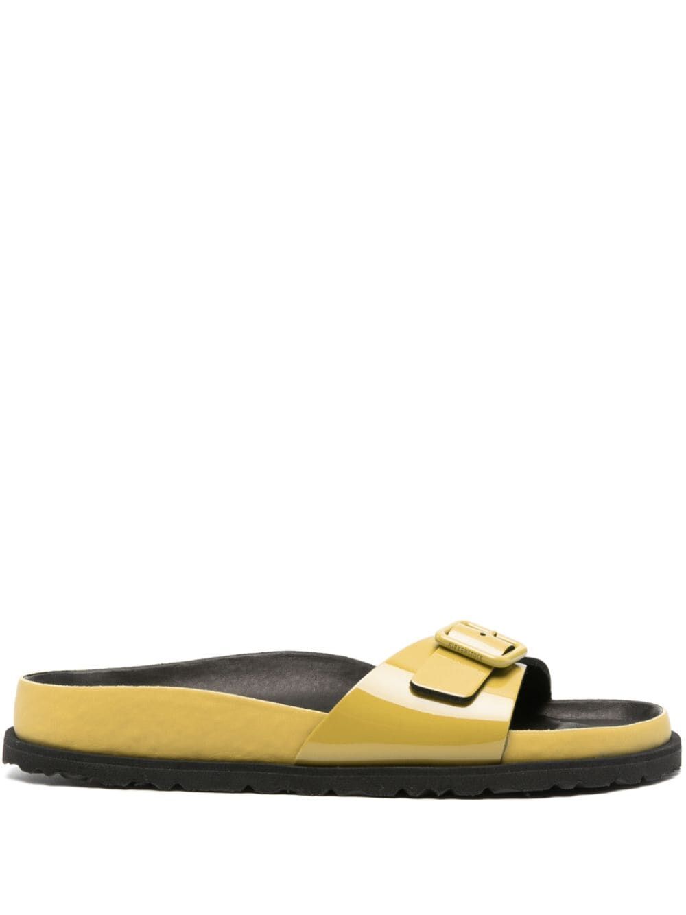 MADRID SHINY PATENT LEATHER SLIDES