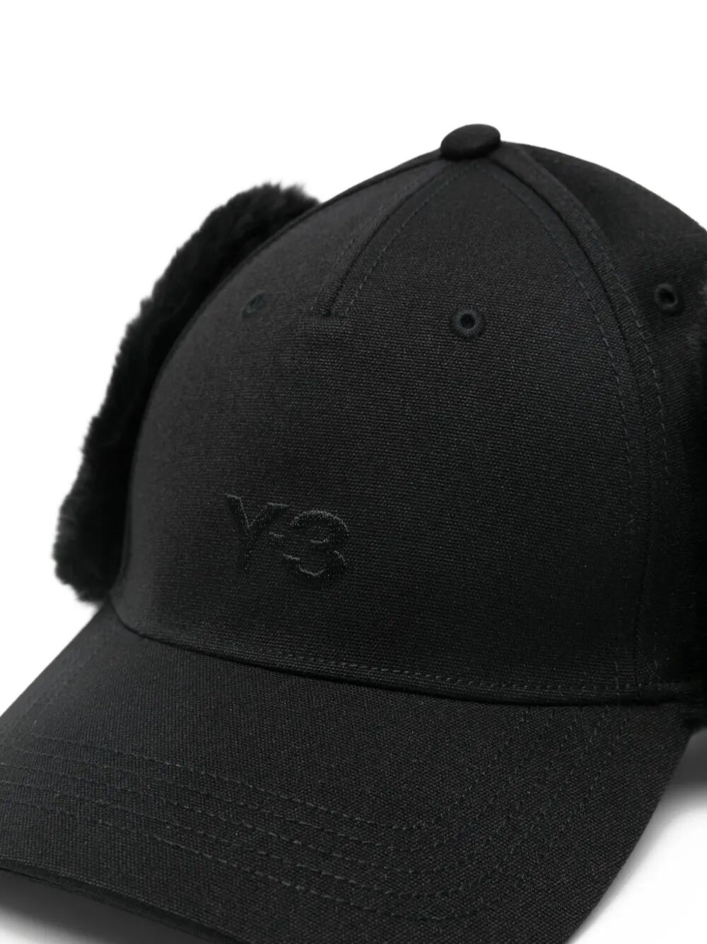 FAUX FUR BASEBALL CAP