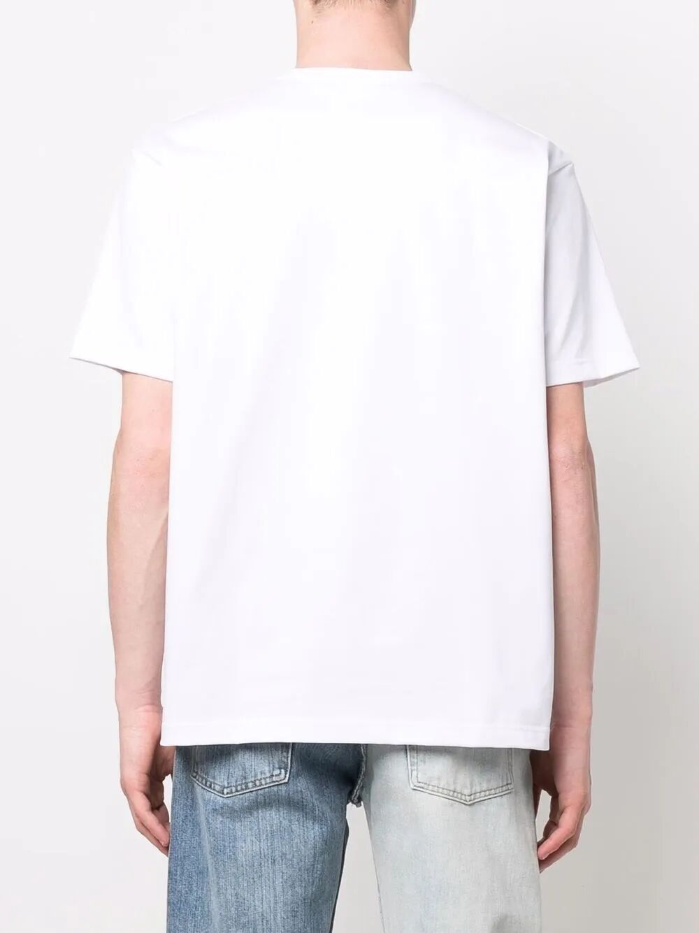 SKULL-PRINT COTTON T-SHIRT