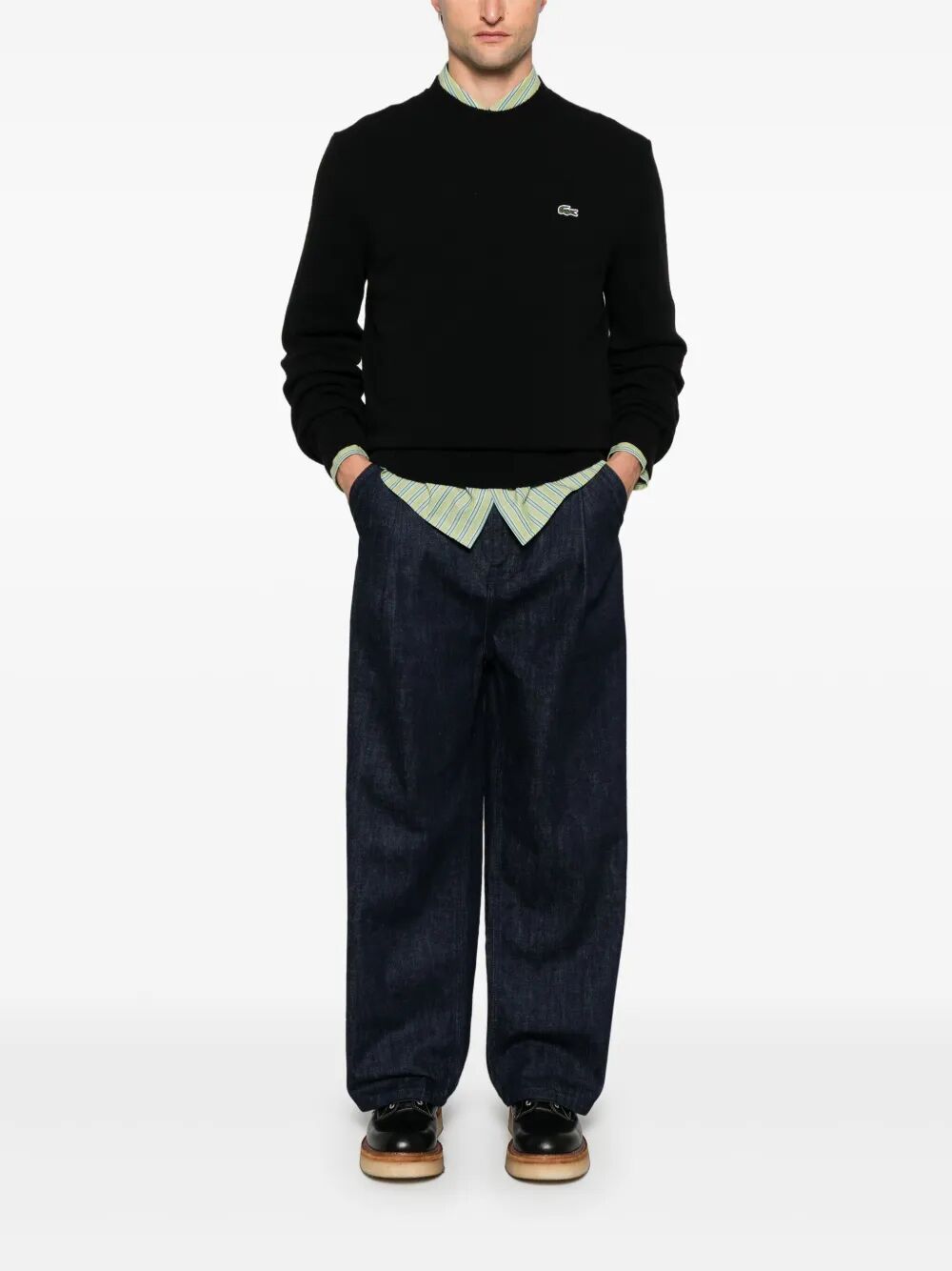 WOOL CREW NECK SWEATER