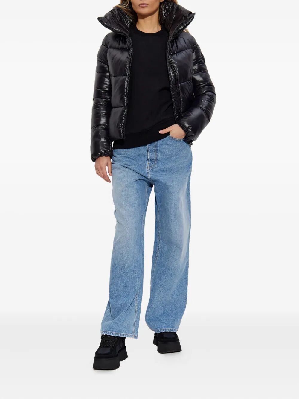 ISLA DOWN JACKET WITH LAQUÉ FINISH