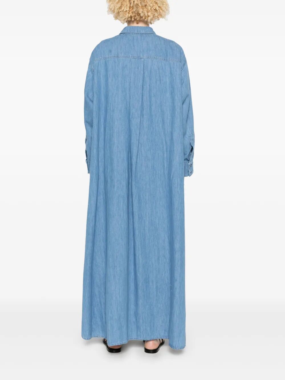 ICY MAXI SHIRT DRESS