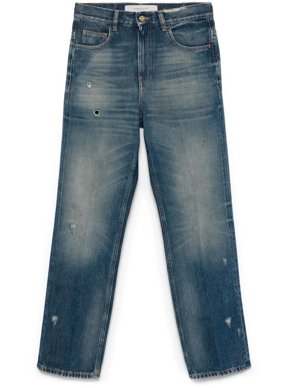 DISTRESSED EFFECT JOURNEY JEANS