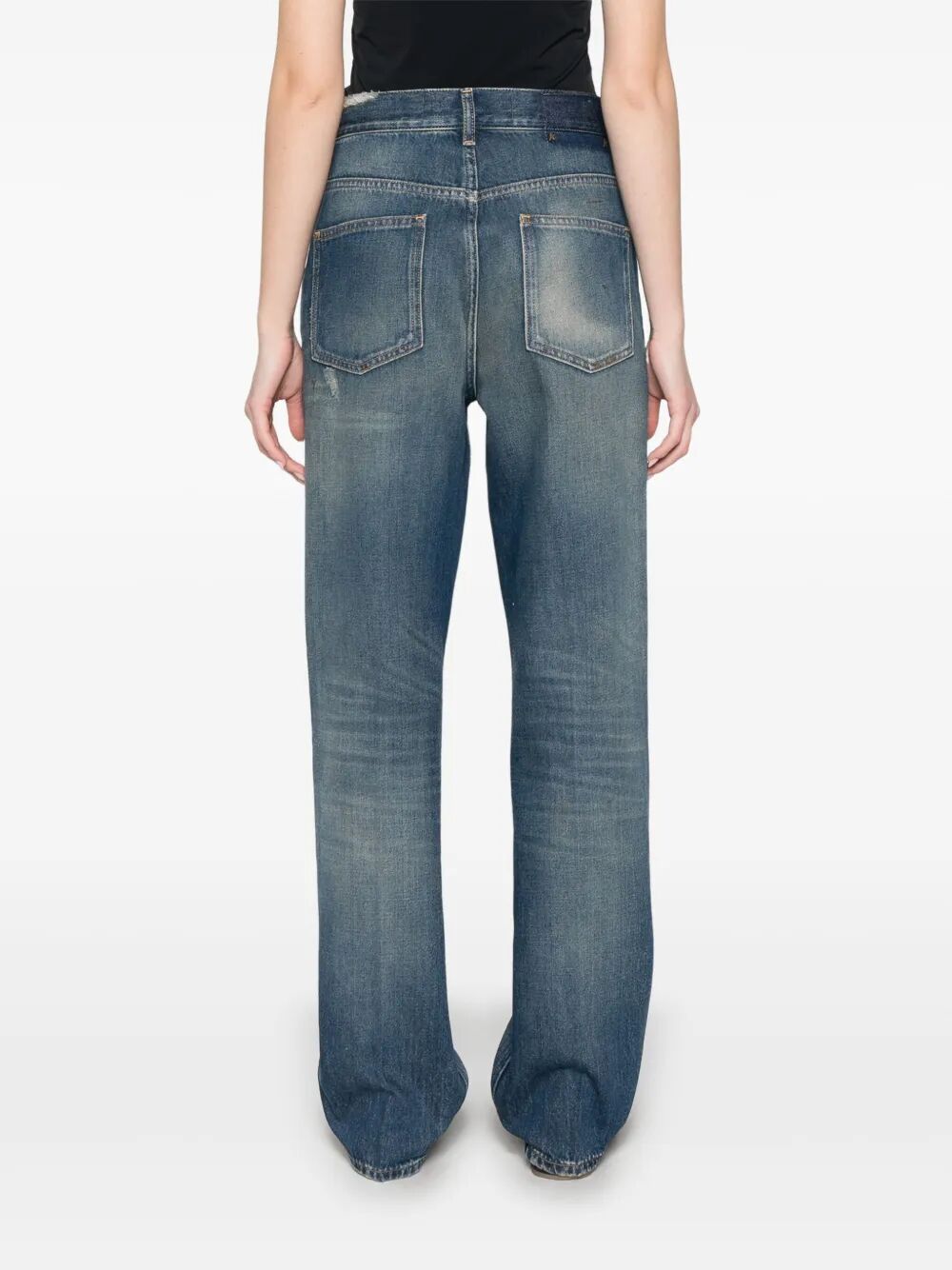 DISTRESSED EFFECT JOURNEY JEANS