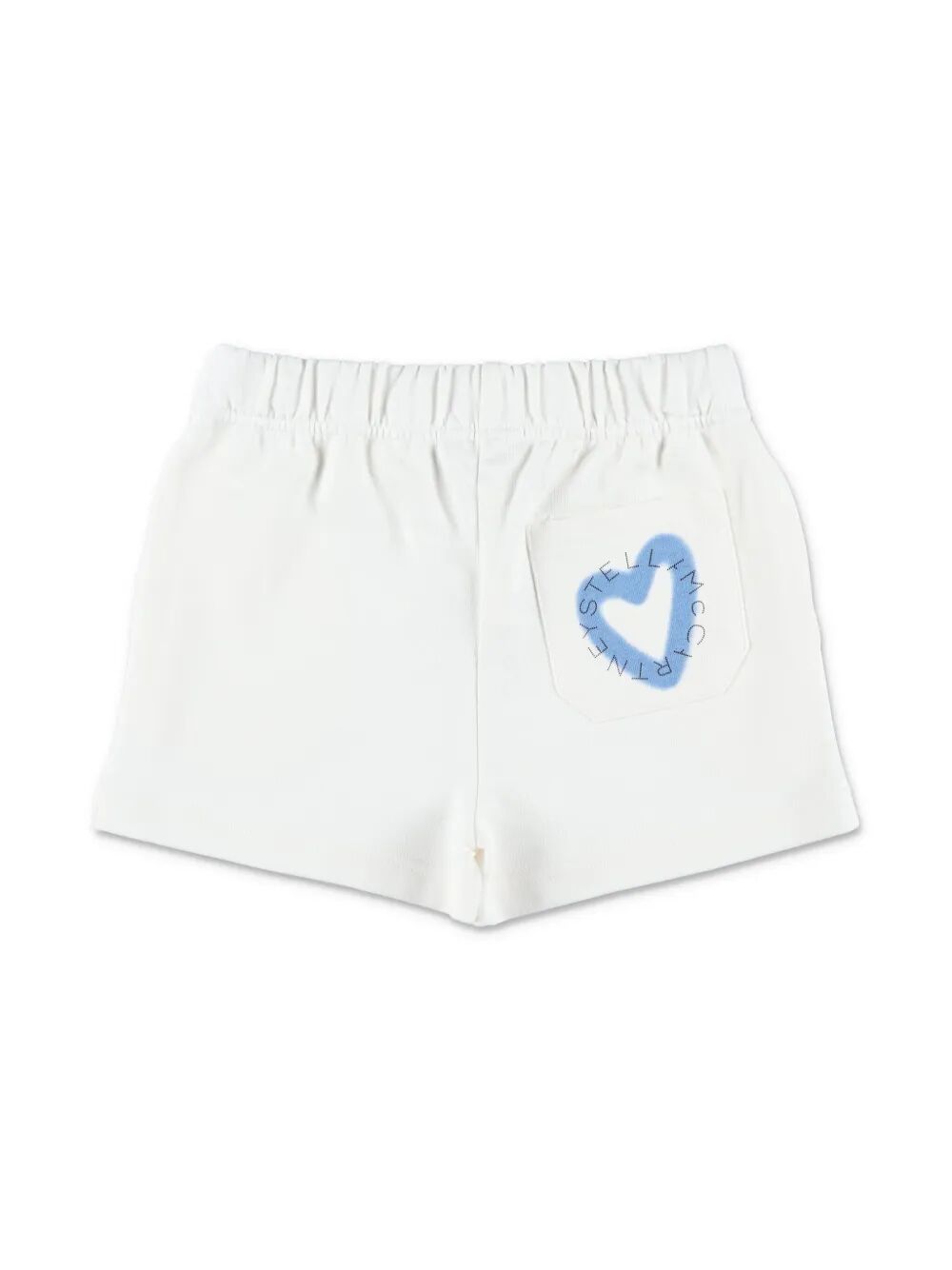 HEART PRINT COTTON SHORTS
