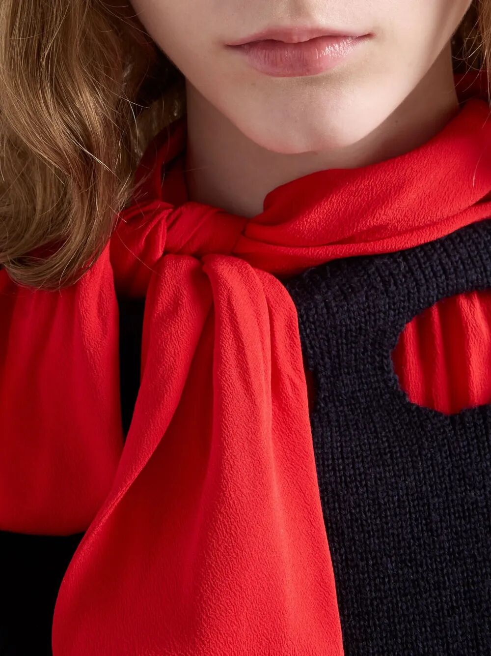 COTTON BOAT NECK SWEATER