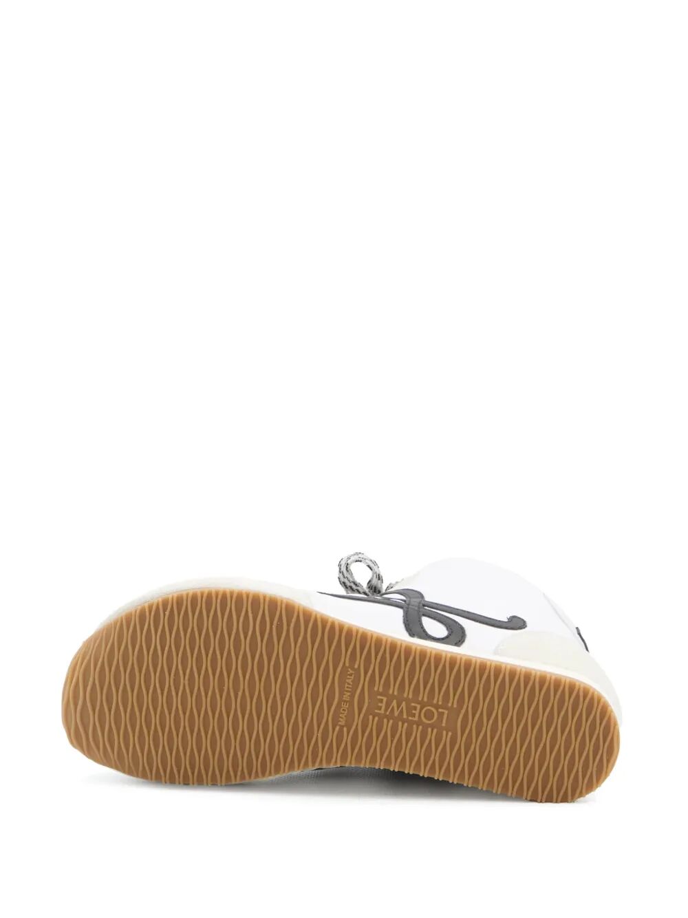 BALLET RUNNER 2.0 NYLON AND LEATHER HIGH-TOP SNEAKERS