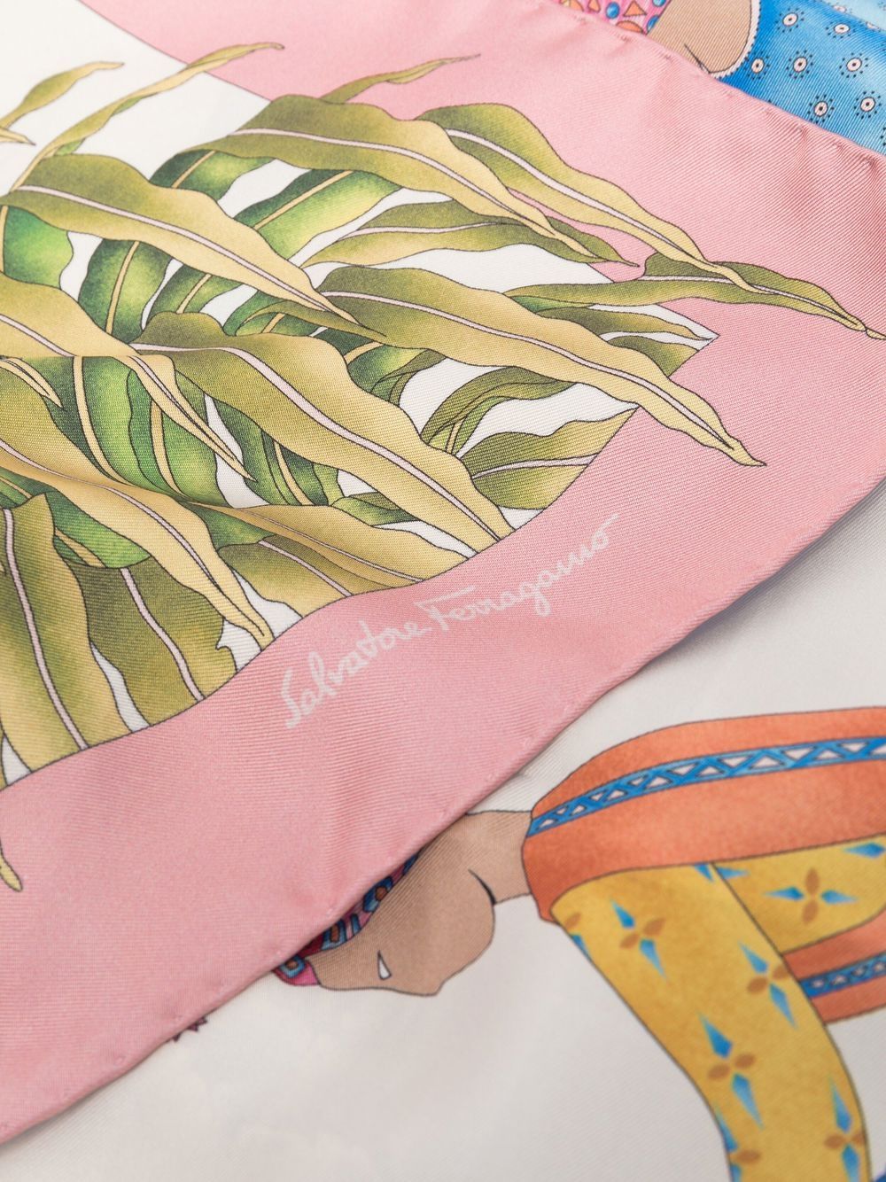 INDIA PRINT SILK SCARF