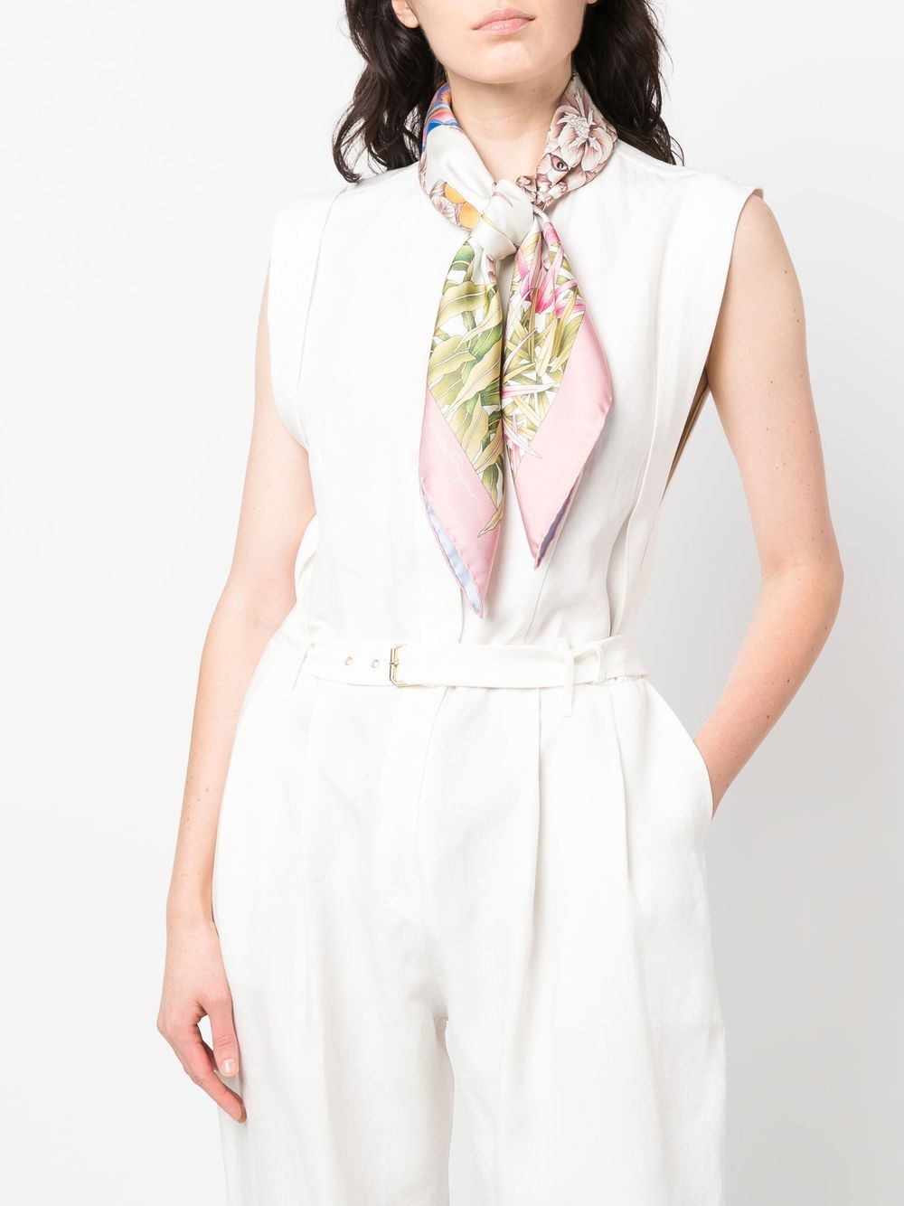 INDIA PRINT SILK SCARF