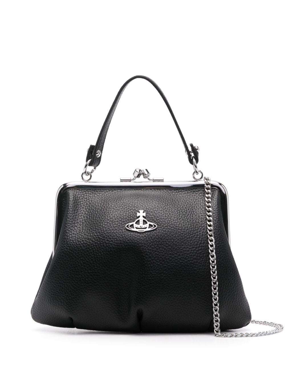 GRANNY FRAME PURSE EFFETTO MARTELLATO