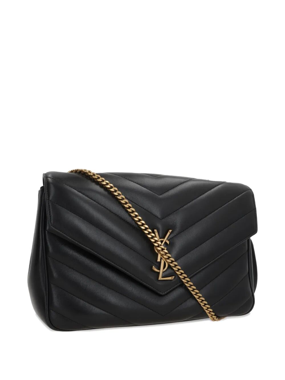 NEW LOULOU LARGE BAG IN MATELASSÉ LAMBSKIN