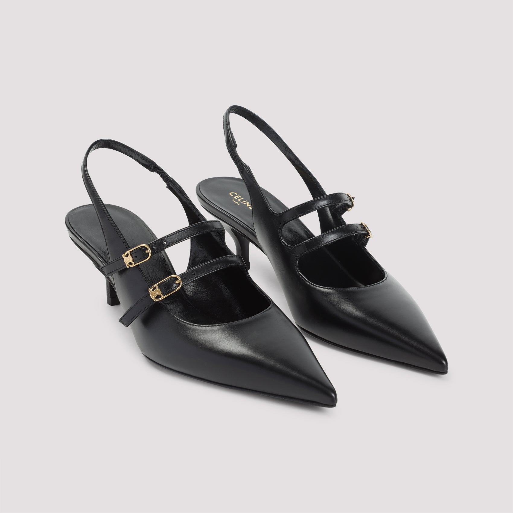 Double Straps Mules