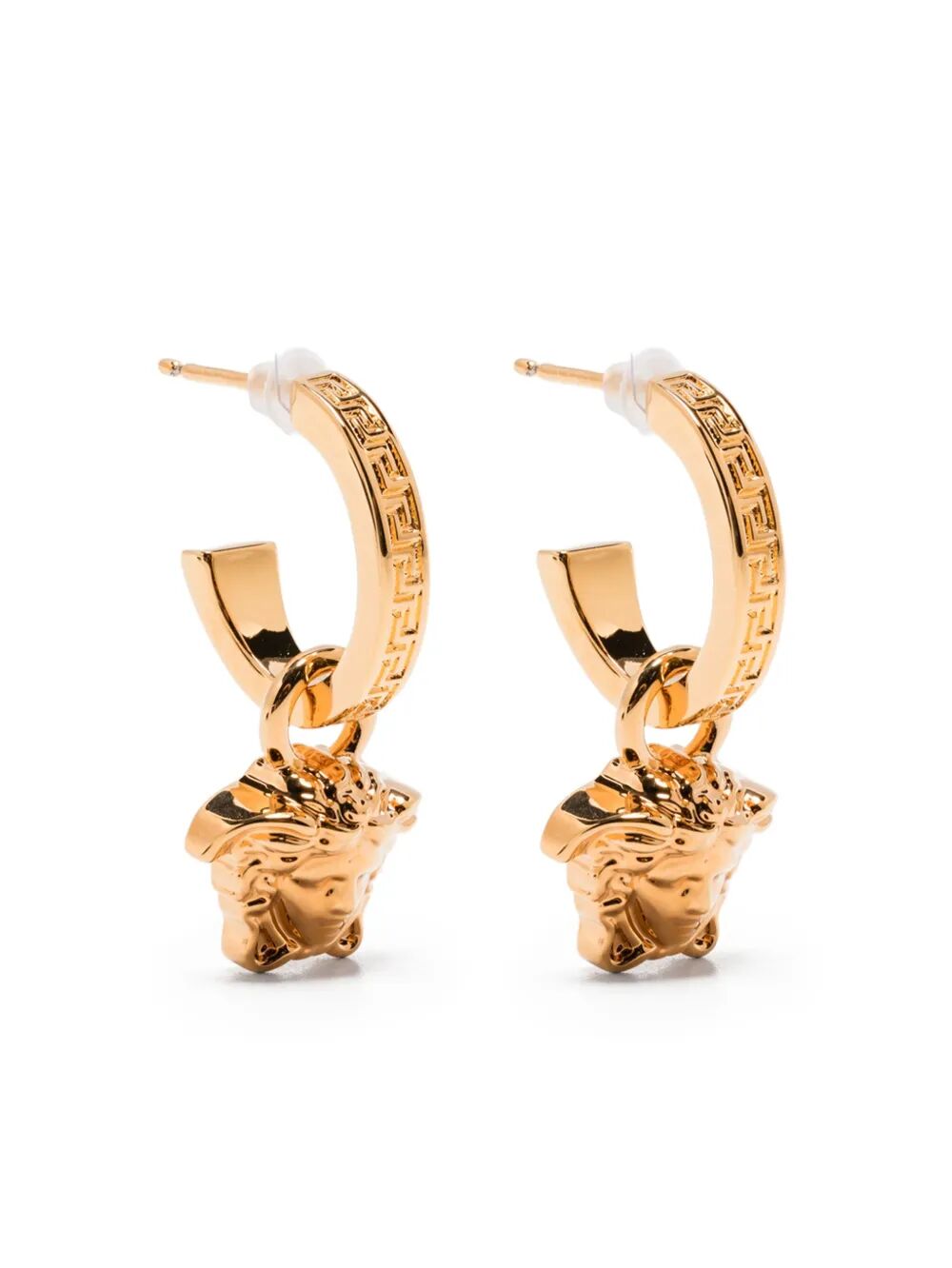 LA MEDUSA GRECA HOOP EARRINGS