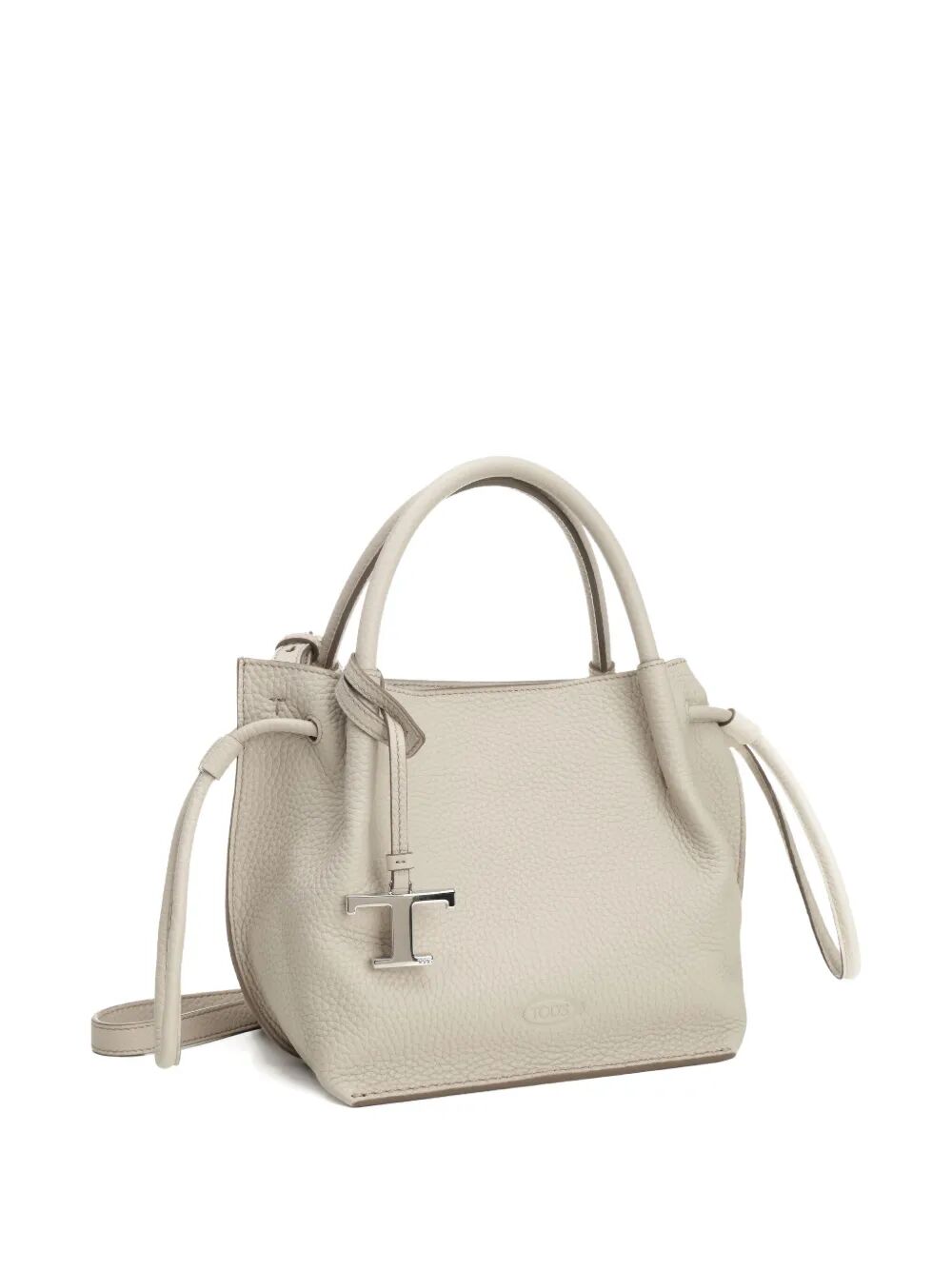 LEATHER SMALL BUCKET BAG