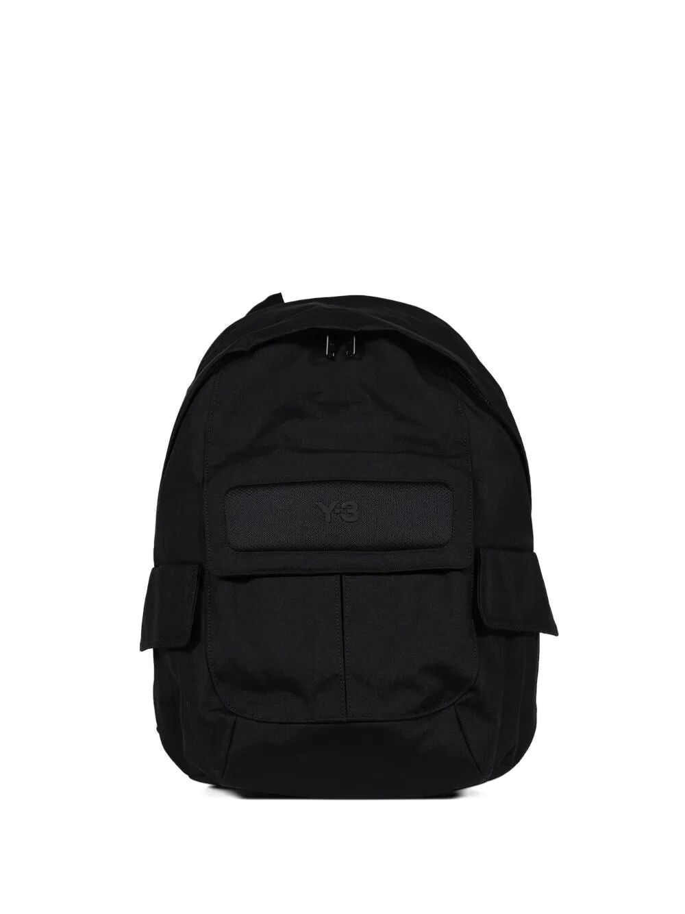 FLAP-POCKET NYLON BACKPACK