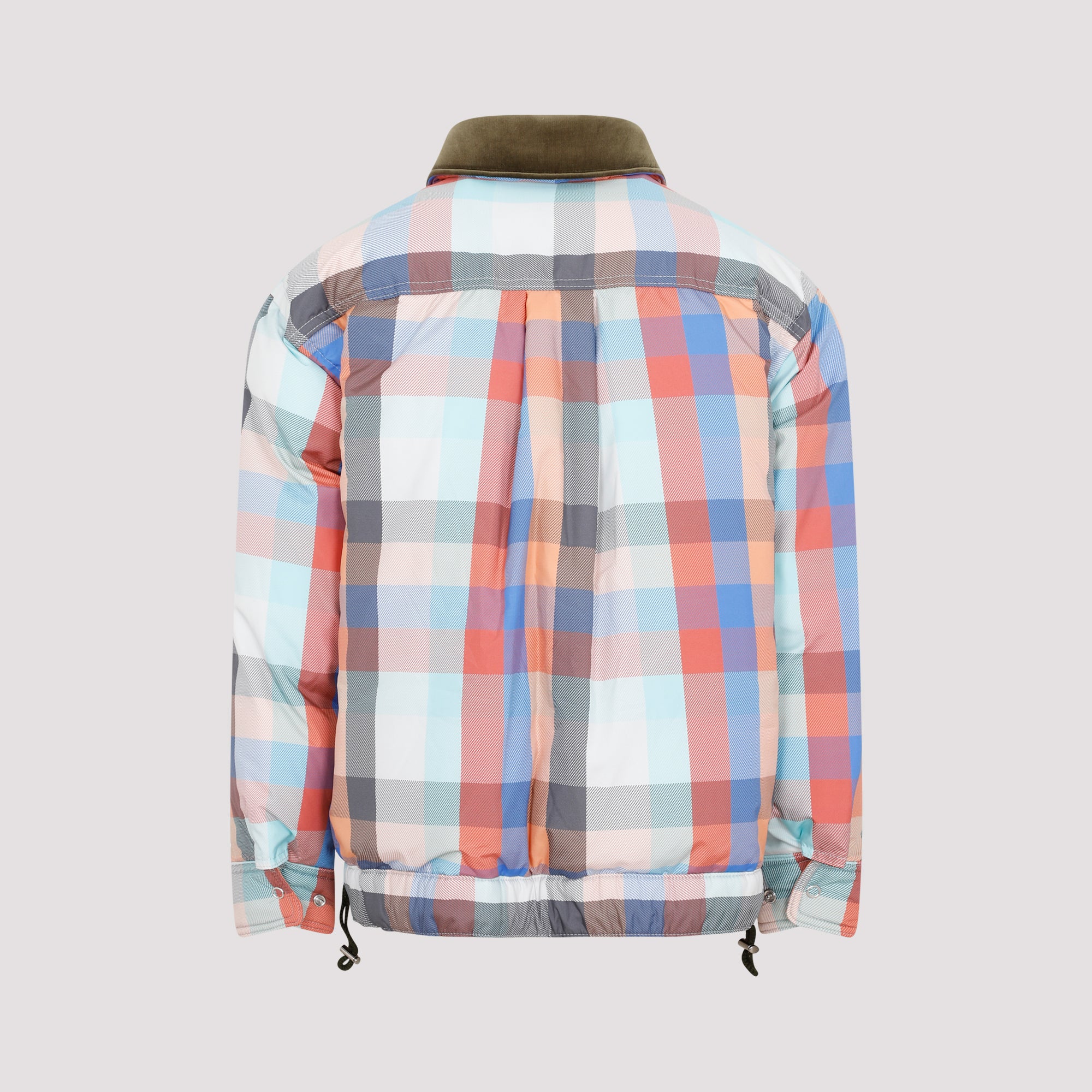Plaid Padded Blouson