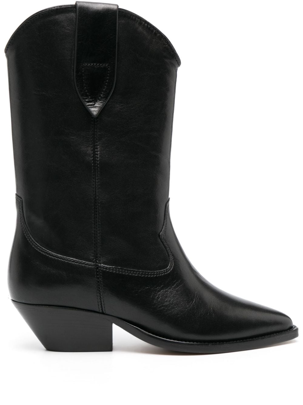 DUERTO LEATHER COWBOY BOOTS
