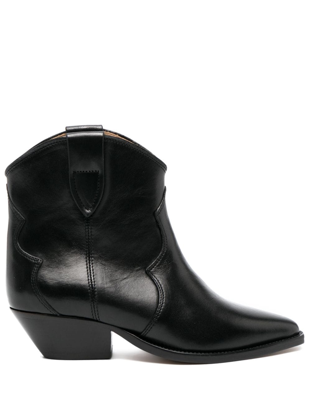DEWINA LEATHER COWBOY BOOTS