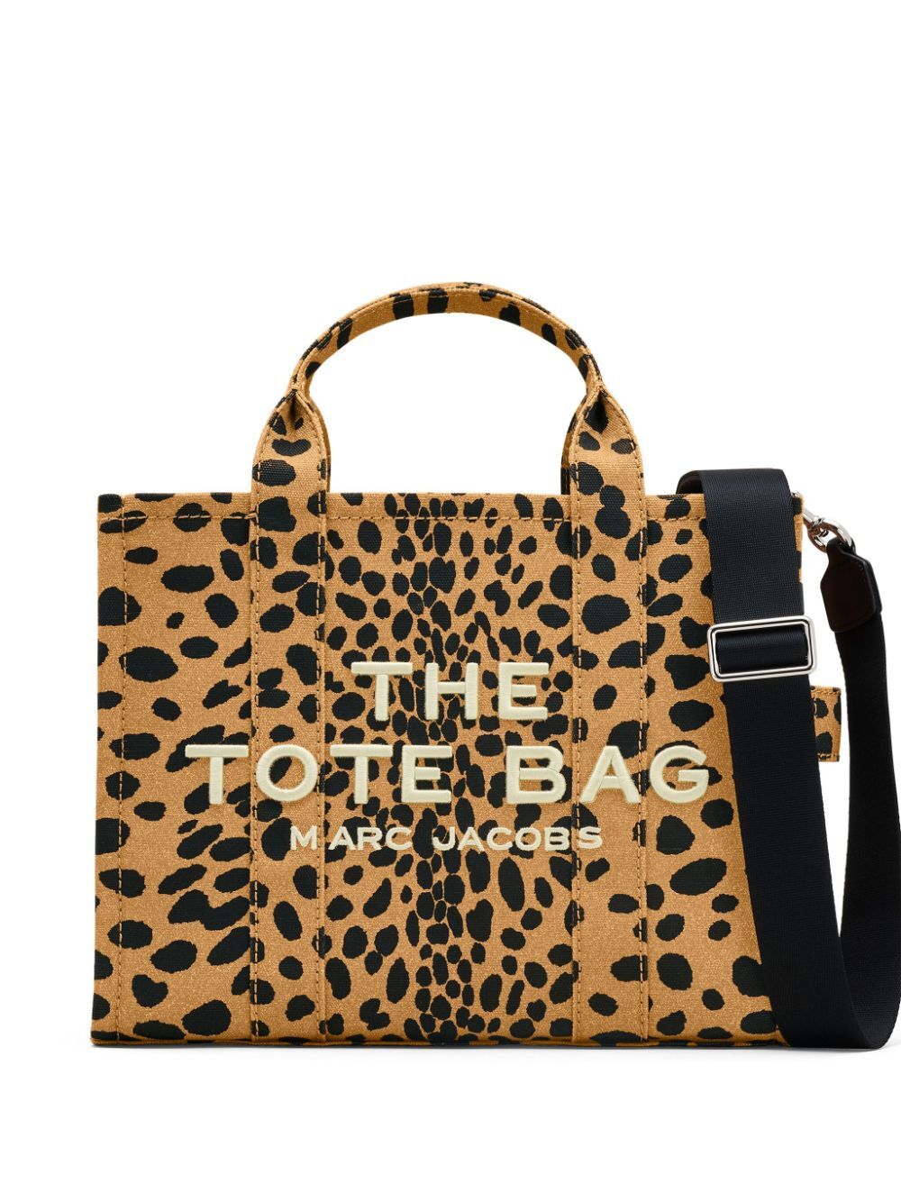 THE CHEETAH CANVAS MEDIUM TOTE BAG