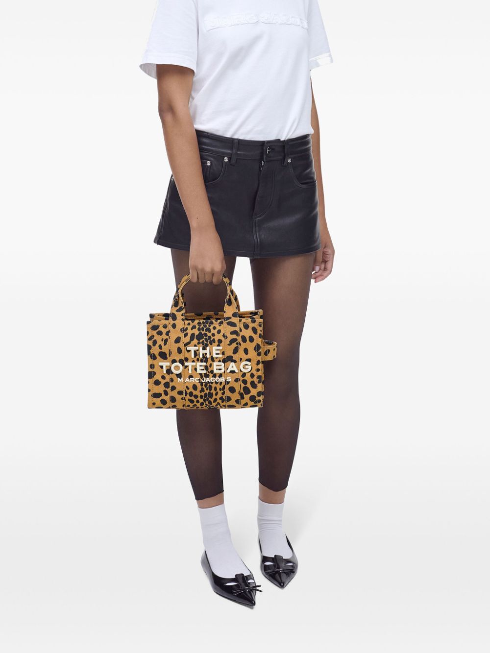 THE CHEETAH CANVAS SMALL TOTE BAG
