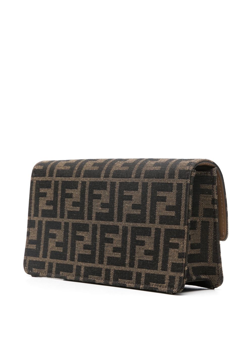 WALLET ON CHAIN FF JACQUARD BAGUETTE