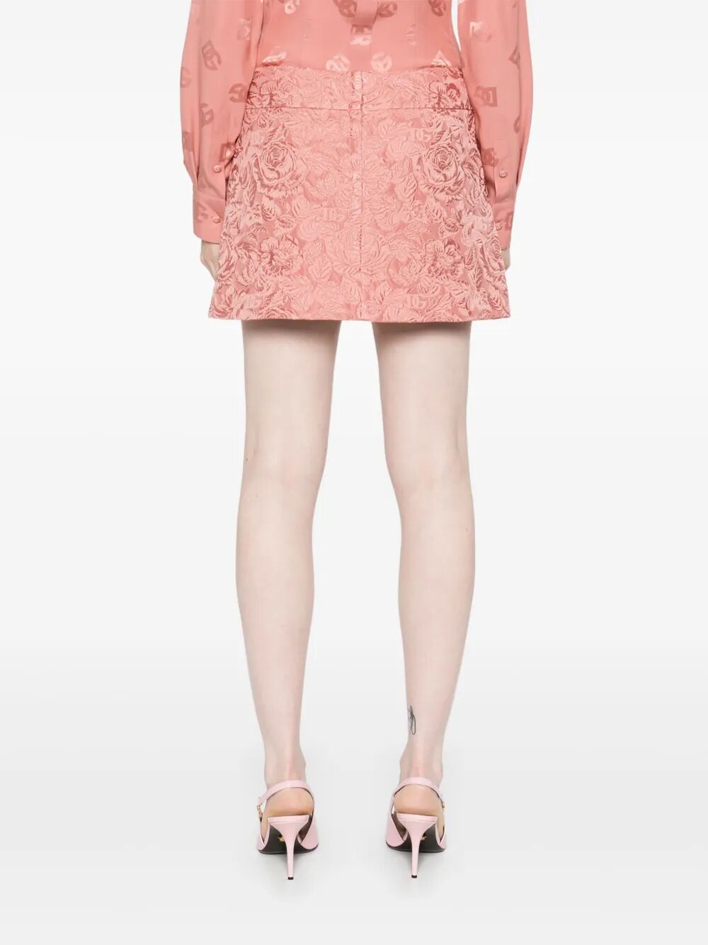 BROCADE MINI SKIRT