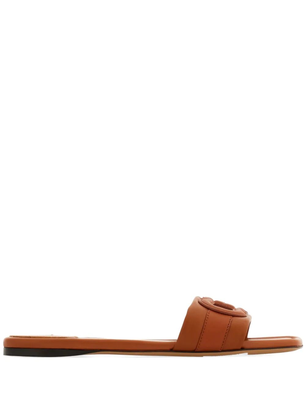 LISS LEATHER SLIDES