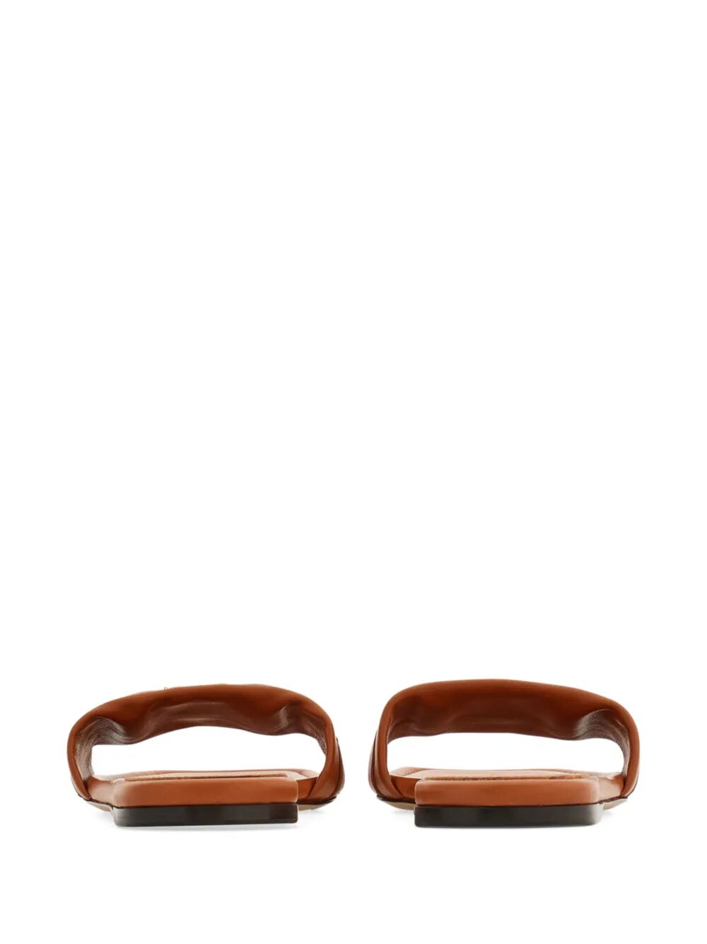 LISS LEATHER SLIDES