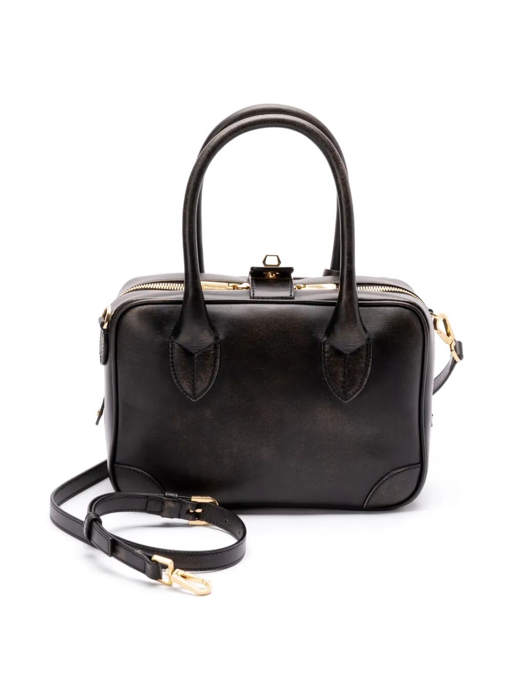 LEATHER VITA HANDBAG
