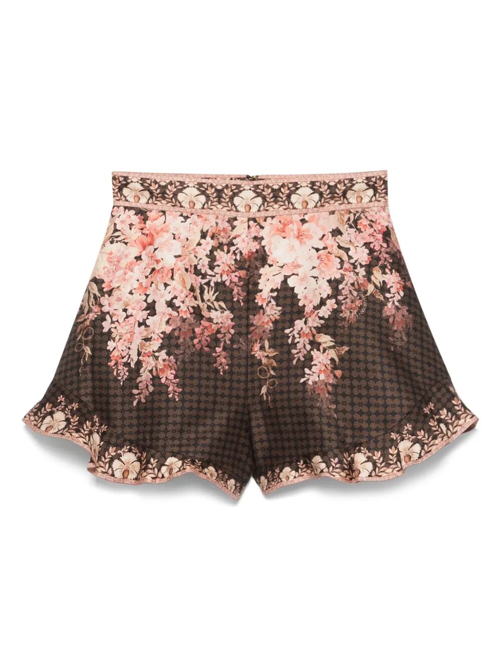 ILLUMINATE FLUTTER SILK BLEND SHORTS