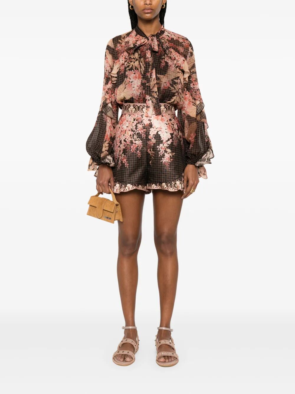 ILLUMINATE FLUTTER VISCOSE BLOUSE