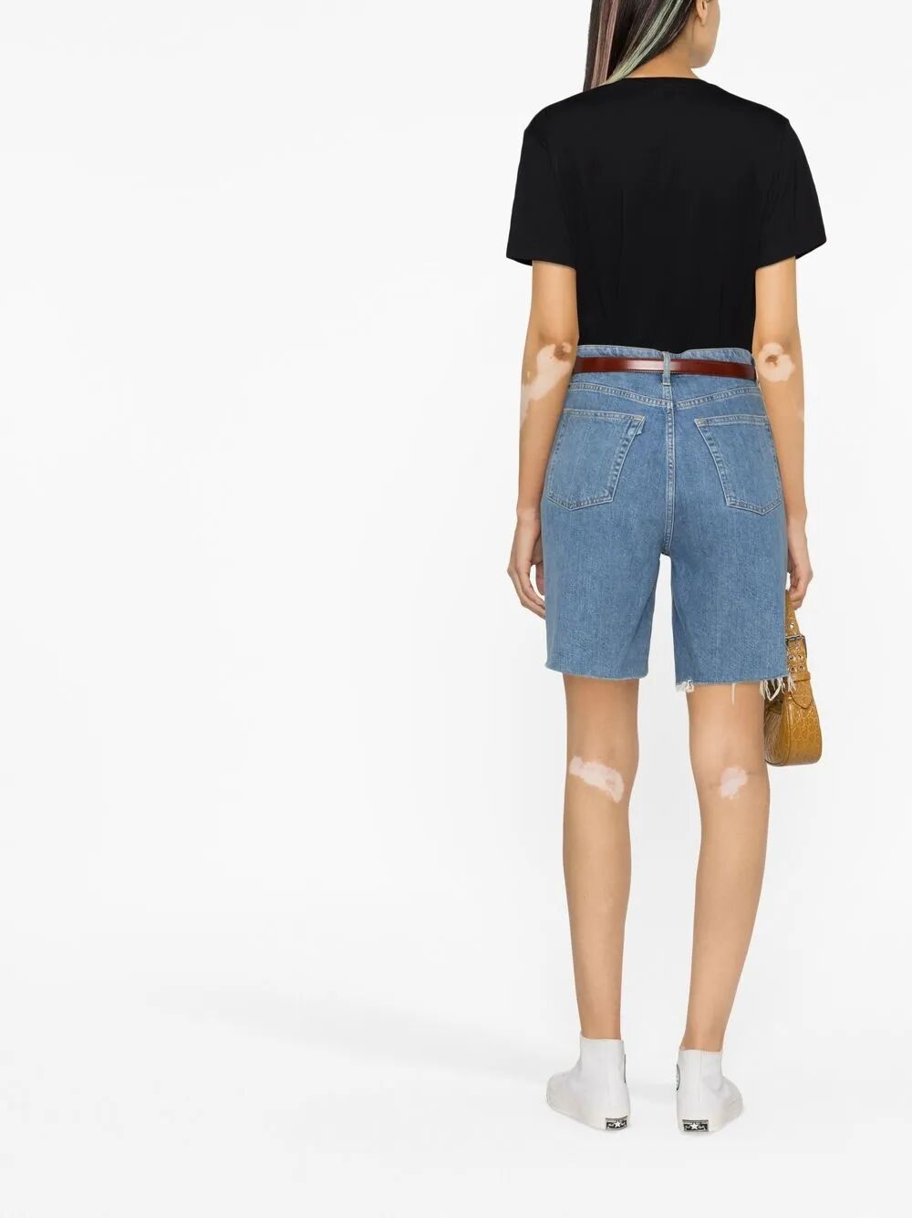ABY COTTON T-SHIRT WITH EMBROIDERED LOGO