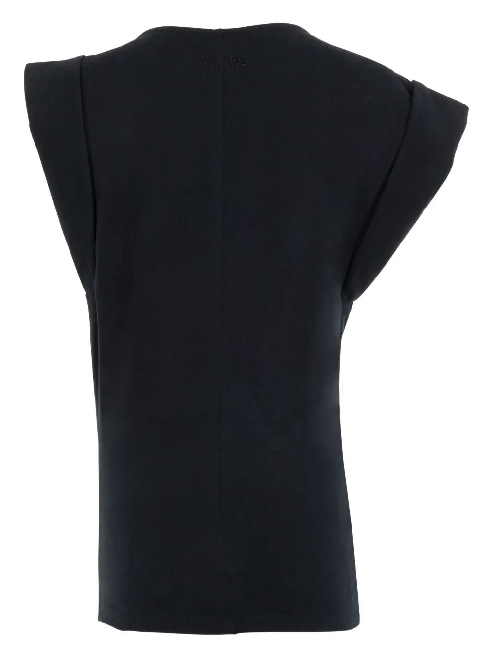 MAISAN DRAPED COTTON T-SHIRT