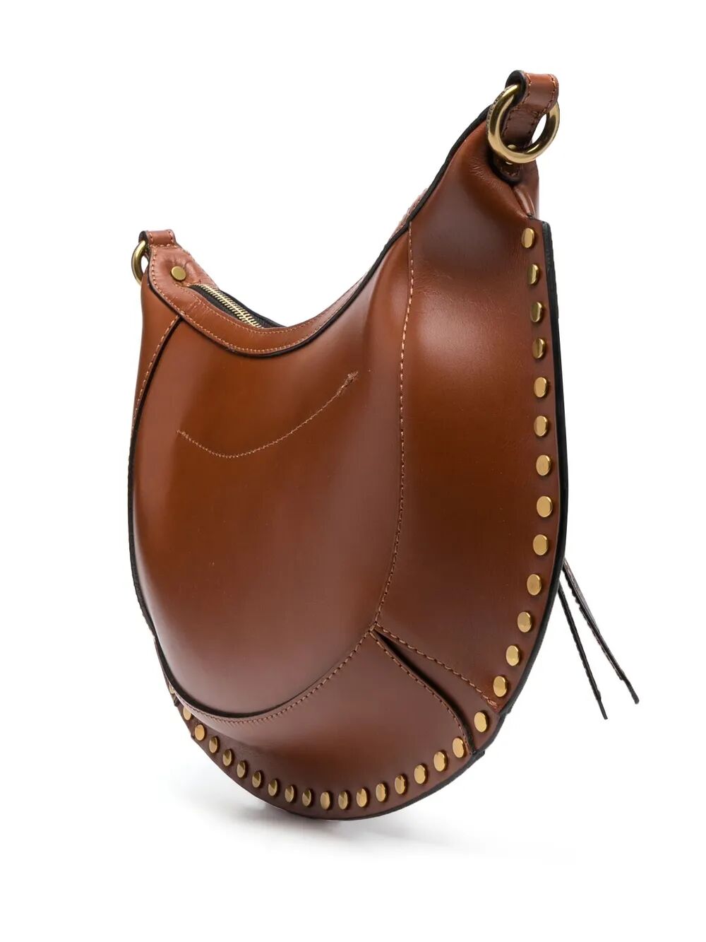 NAOKO STUDDED LEATHER BAG