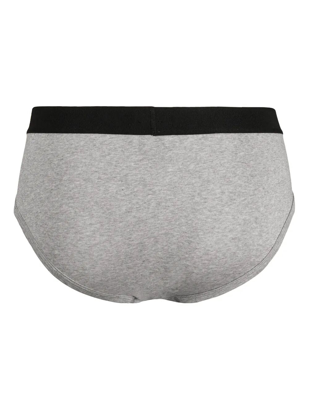 SET OF 2 LOGO-WAISTBAND COTTON BRIEFS