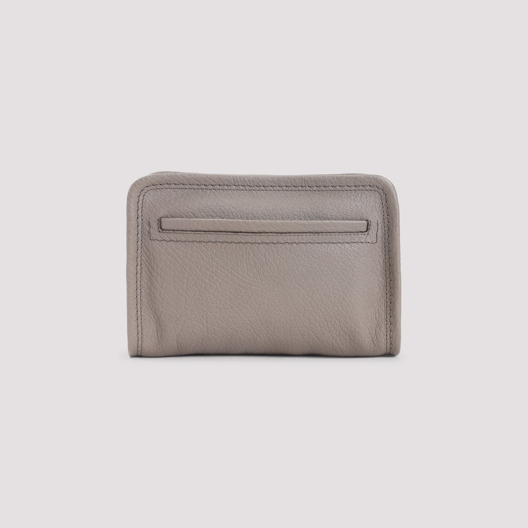 Grained Leather Shoulder Bag