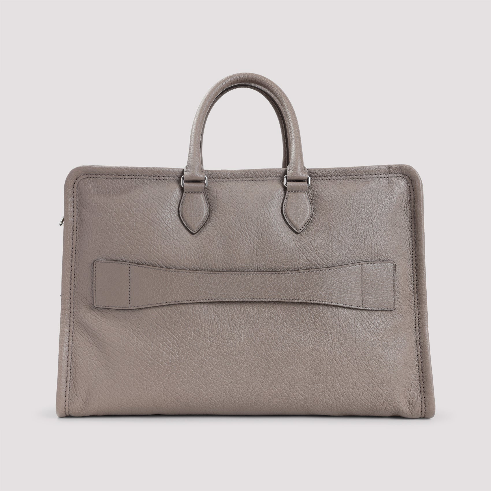 Grained Leather Travel Bag