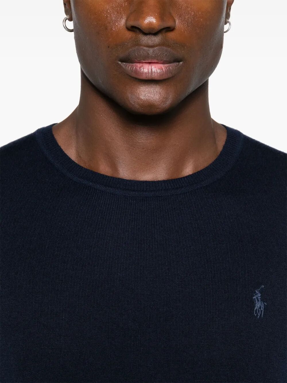 LIGHTWEIGHT WOOL CREW-NECK PULLOVER