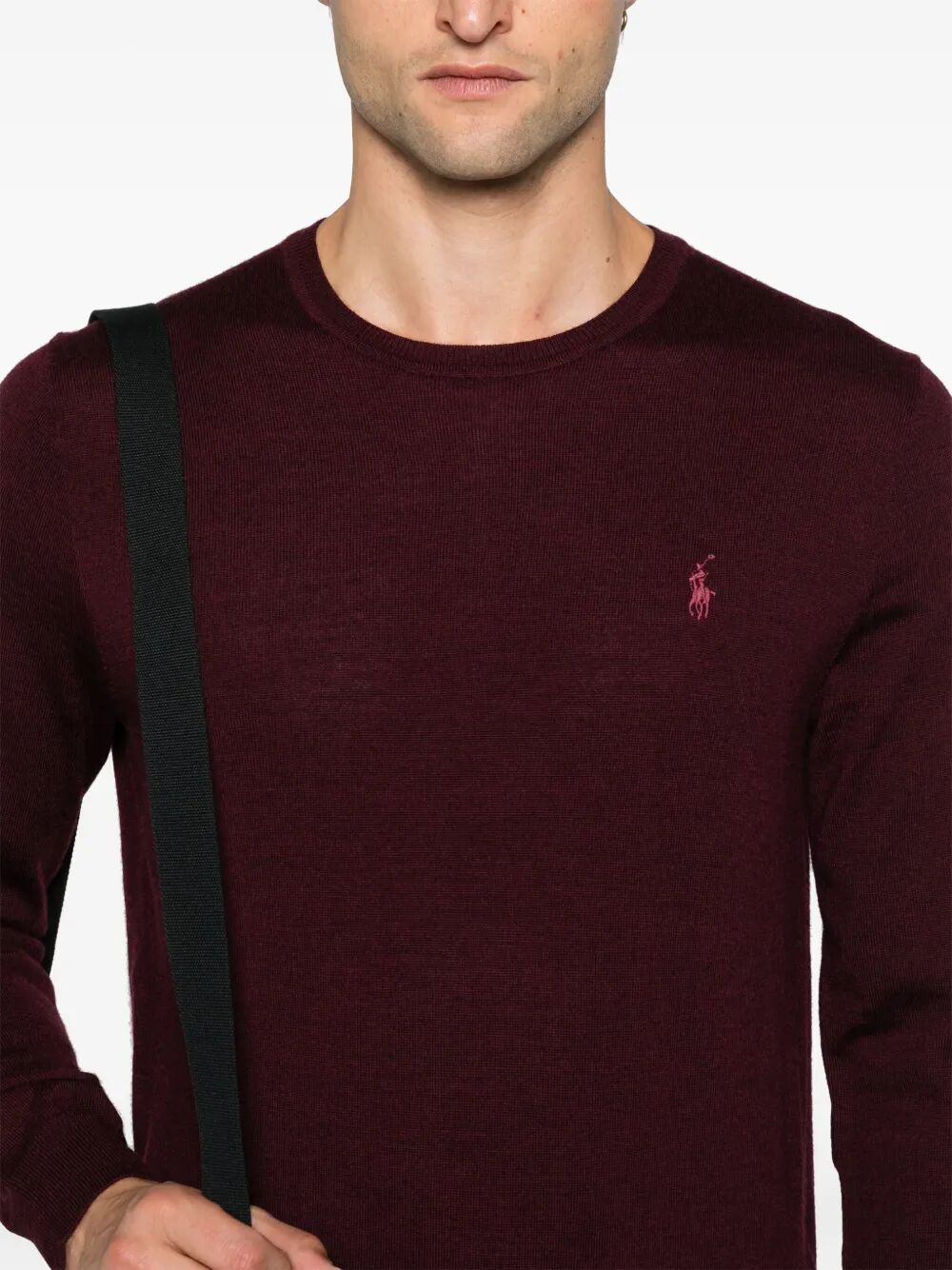 LIGHTWEIGHT WOOL CREW-NECK PULLOVER